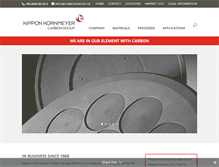 Tablet Screenshot of carbongroup.de